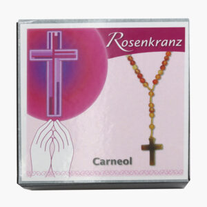 Edelstein Rosenkränze ab € 7,95/Stück VE=3 - Rosenkranz in GB Carneol VE=3