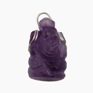 Edelsteinanhänger Ganesha Schnitzkunst Unikat in 9 Steinsorten € 7,50/Stück VE=1 - Anhänger Ganesha Amethyst VE=1