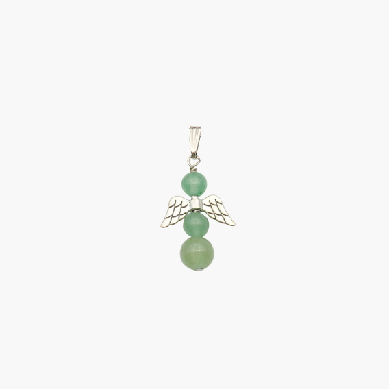 1150gluecksengeloeseaventurin-Gluecksengel-mit-Oese-Schmuck-Anhaenger-Aventurin-ca-20x25mm-mit-Lederband2