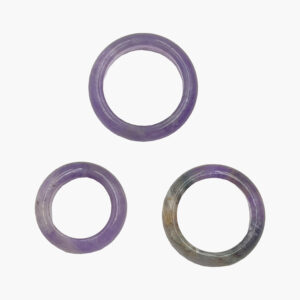 Edelstein Ringe 6 mm diverse Sorten VE=20 € 2,60/Stk. - 2100 Ring Amethyst 6 mm VE=20