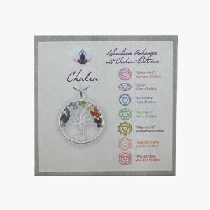 Chakren Chakra Display oder einzeln Armbänder, Anhänger, Pendel in GB ab € 4,99/Stück VE=3/Set - Anhänger Chakra Lebensbaum in GB VE=3