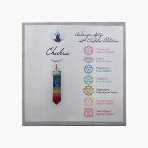 Chakren Chakra Display oder einzeln Armbänder, Anhänger, Pendel in GB ab € 4,99/Stück VE=3/Set - Anhänger Chakra Spitze in GB VE=3